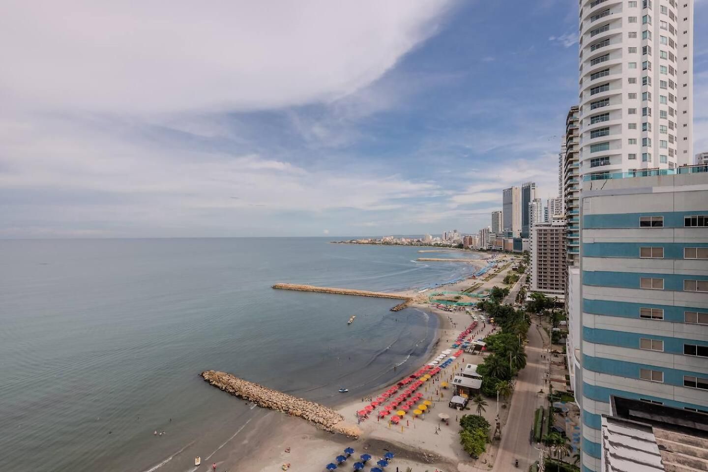Spectacular 3br Ocean View In Bocagrande Apartamento