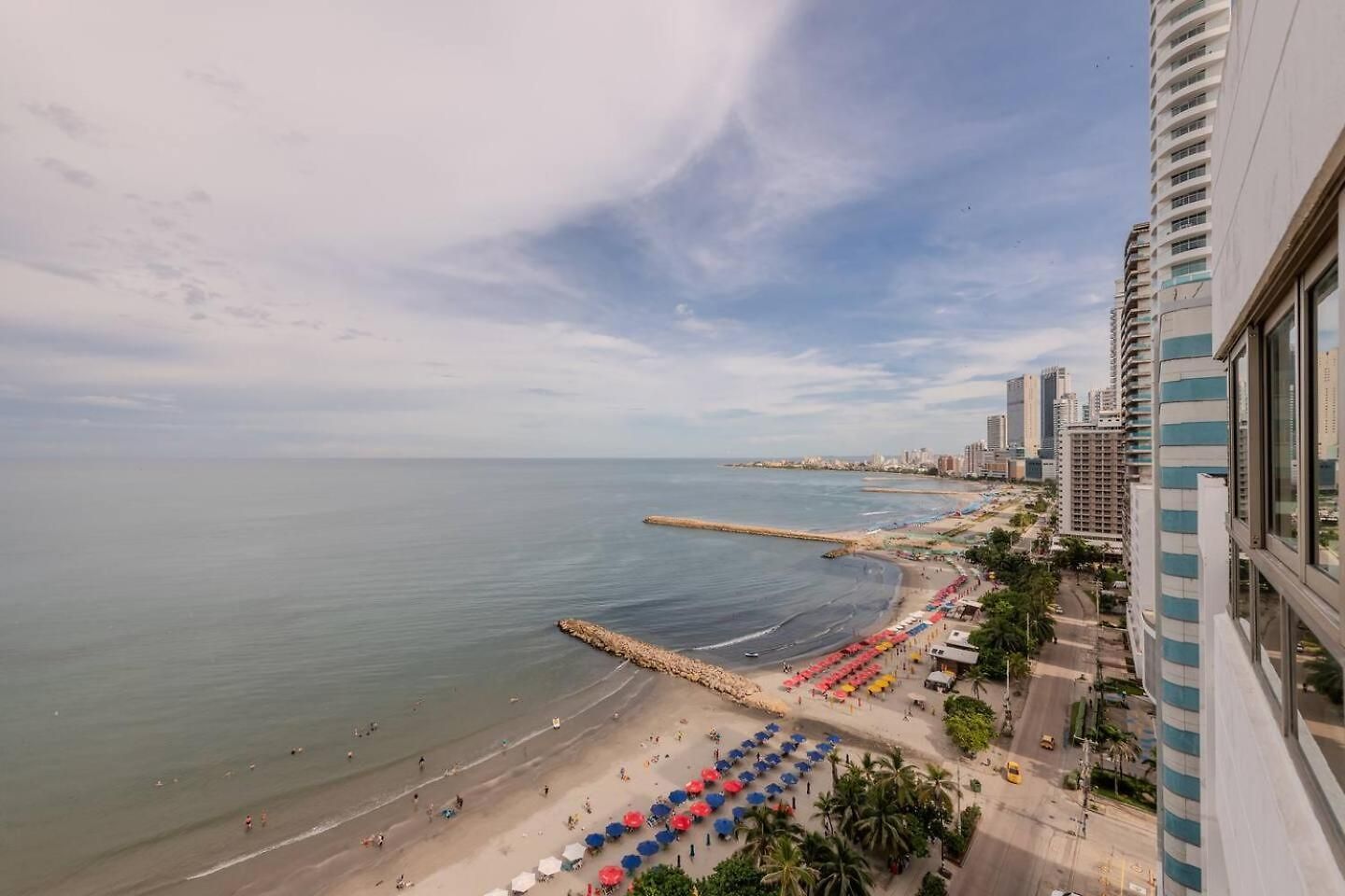 Apartamento Spectacular 3br Ocean View In Bocagrande Cartagena