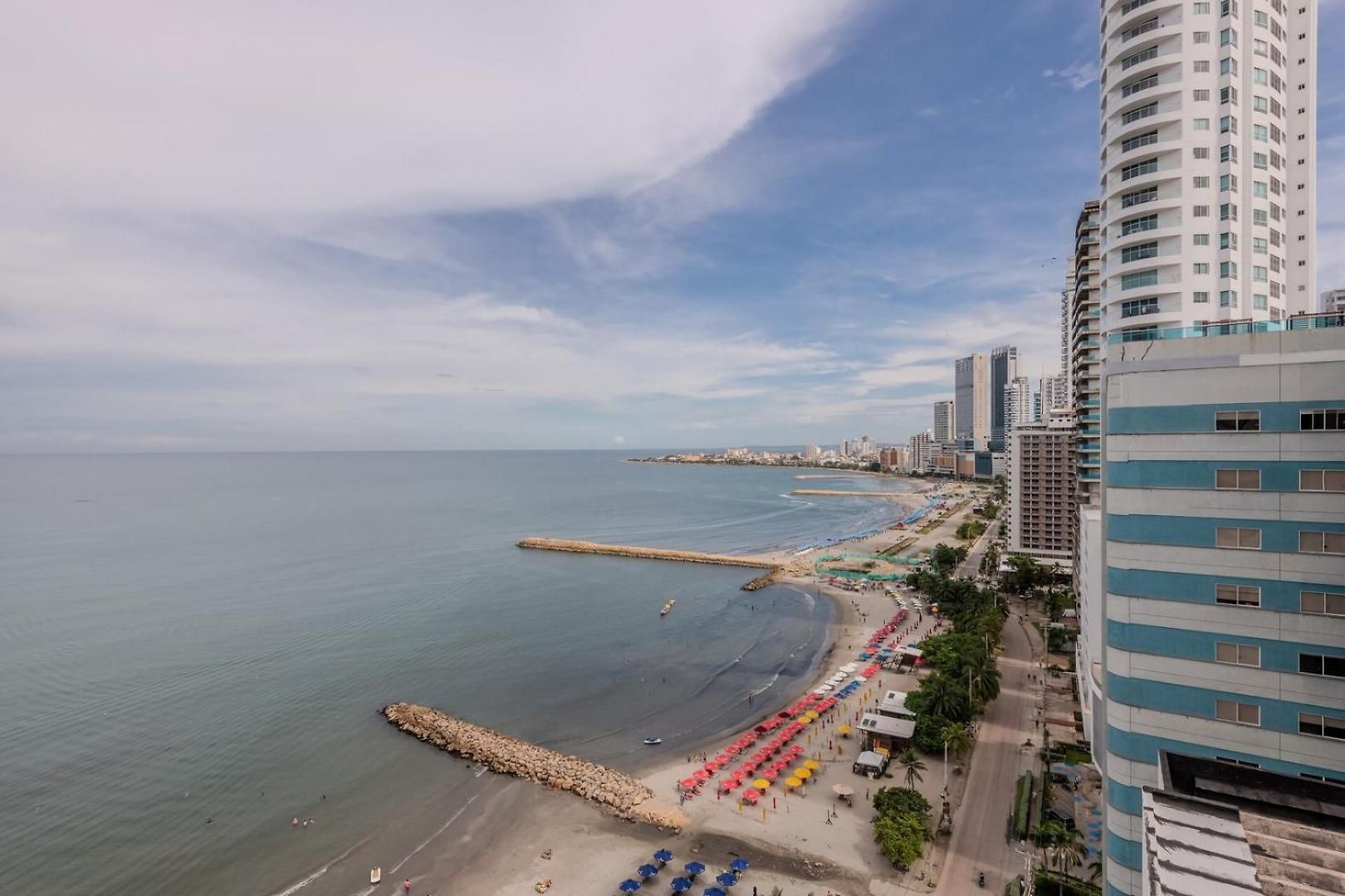 Apartamento Spectacular 3br Ocean View In Bocagrande *