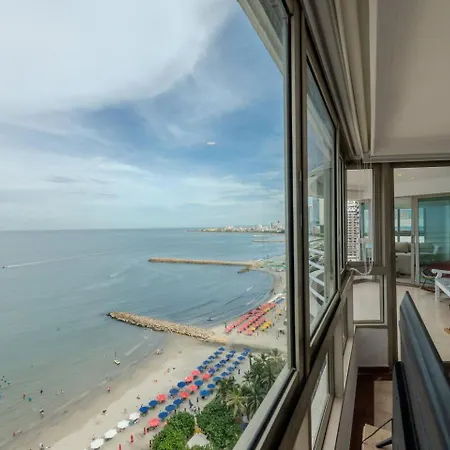 Spectacular 3br Ocean View In Bocagrande *
