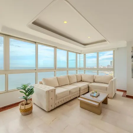 Apartamento Spectacular 3br Ocean View In Bocagrande