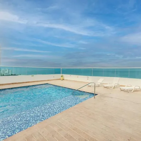 Spectacular 3br Ocean View In Bocagrande Apartamento *