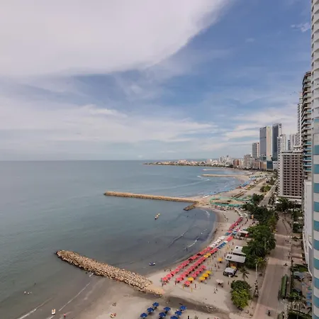 Apartamento Spectacular 3br Ocean View In Bocagrande *