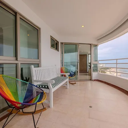 Spectacular 3br Ocean View In Bocagrande Apartamento Cartagena