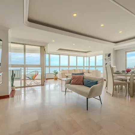 Spectacular 3br Ocean View In Bocagrande Apartamento