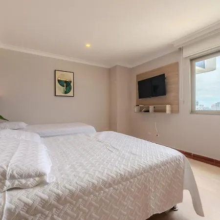 Spectacular 3br Ocean View In Bocagrande Apartamento *