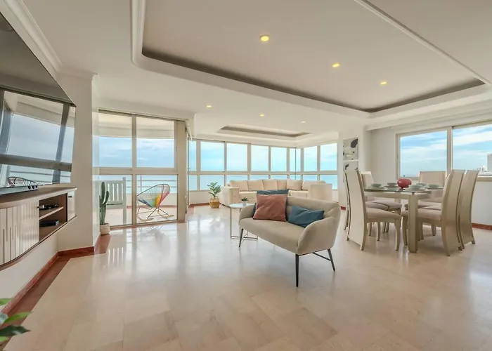 Spectacular 3Br Ocean View In Bocagrande