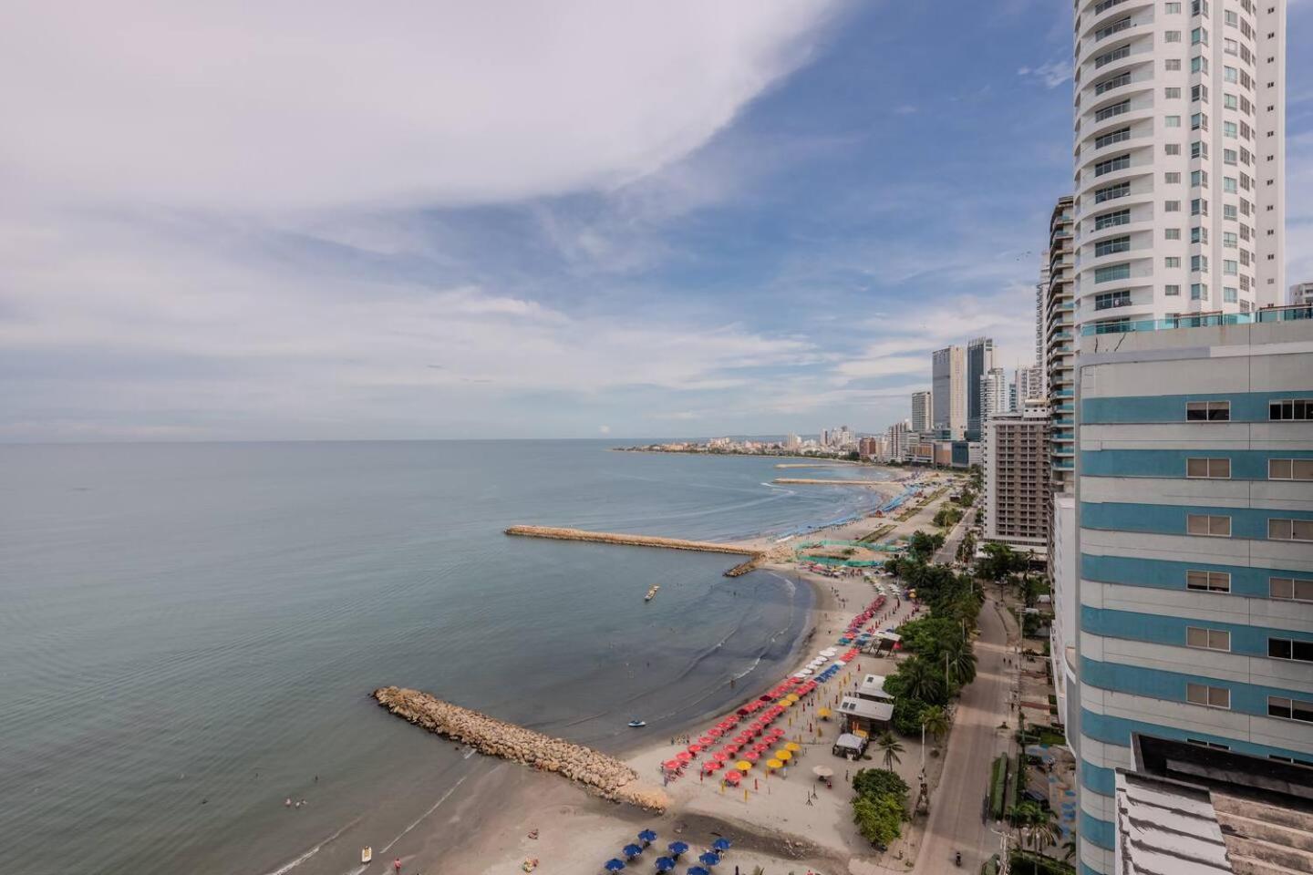 Spectacular 3br Ocean View In Bocagrande Apartamento