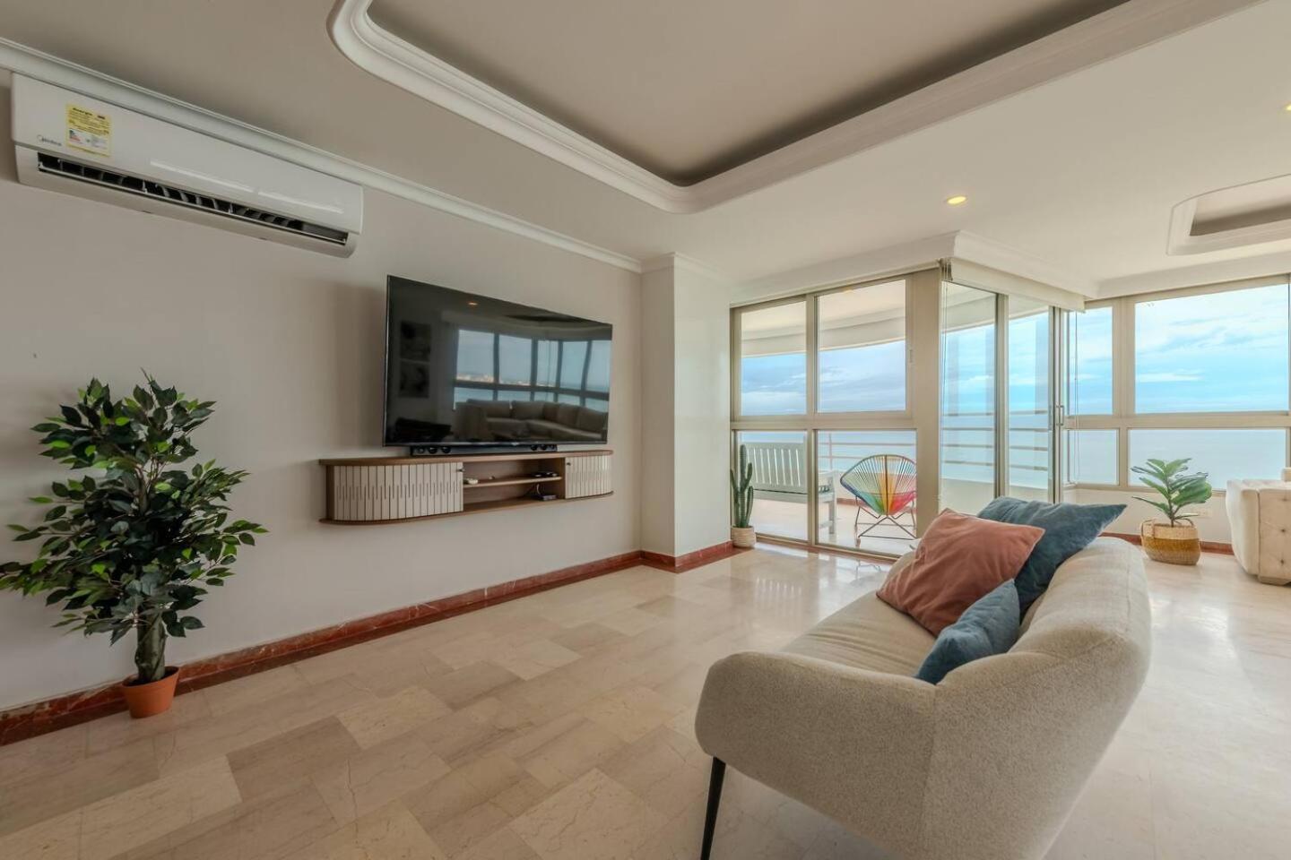 Apartamento Spectacular 3br Ocean View In Bocagrande *